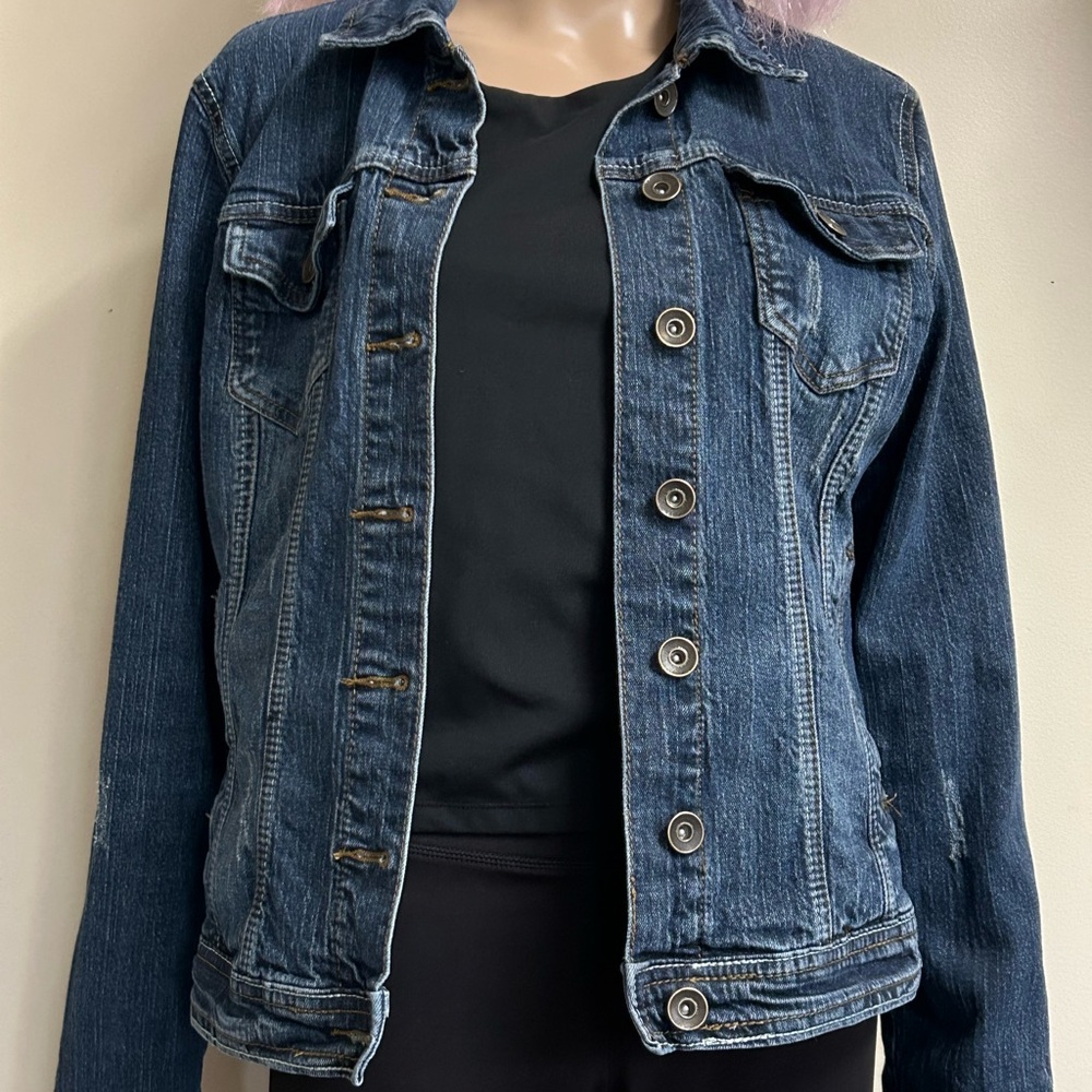Vintage Studio Blues Blue Jean Jacket with Classic Styling